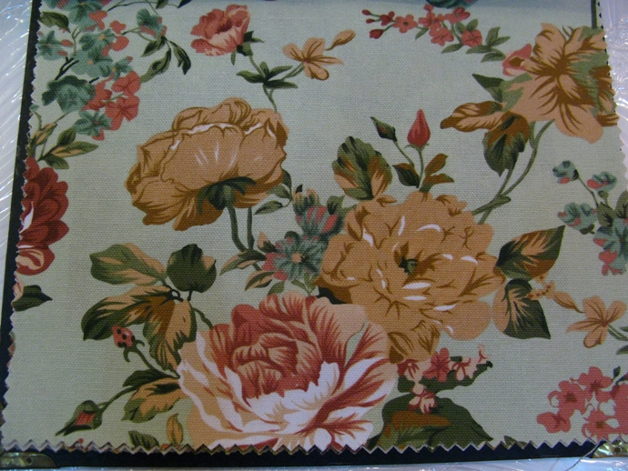 ลายผ้าวินเทจ, ผ้าลายดอก, วินเทจ, ผ้าบุโซฟา