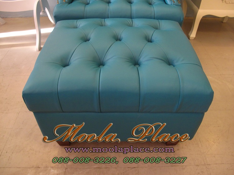 โซฟา อาร์มแชร์ เจ้าหญิง โซฟา Wing Chair ขาสิงห์ สไตล์วินเทจ บุผ้ากำมะหยี่ พร้อมที่วางเท้า  โซฟา Wing Chair สไตล์วินเทจ  โซฟา Wing Chair สไตล์วินเทจ โซฟาวินเทจ  