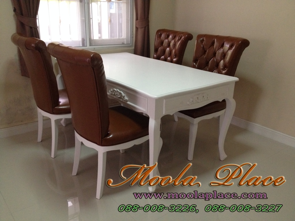 โต๊ะรับประทานอาหารวินเทจ อยากซื้อโต๊ะทานข้าววินเทจ โรงงานเฟอร์นิเจอร์ ลดราคา