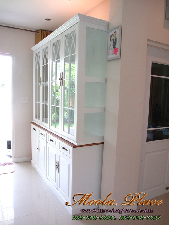 แต่งบ้าน หาแบบตู้โชว์ ตู้หนังสือ วินเทจ