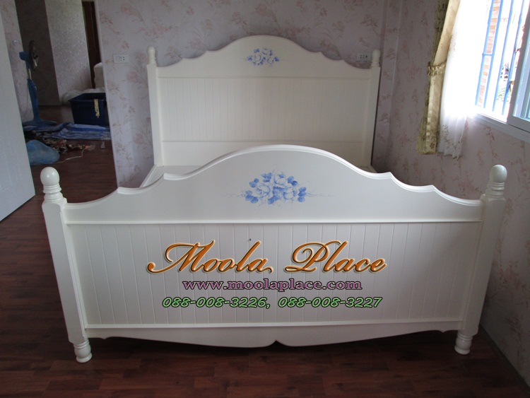 เตียงนอนสไตล์วินเทจ เตียงนอนสไตล์วินเทจสีขาวตียงนอนสไตล์วินเทจ , เตียงนอนสีขาว  เตียงวินเทจ เตียงนอนสีขาว 