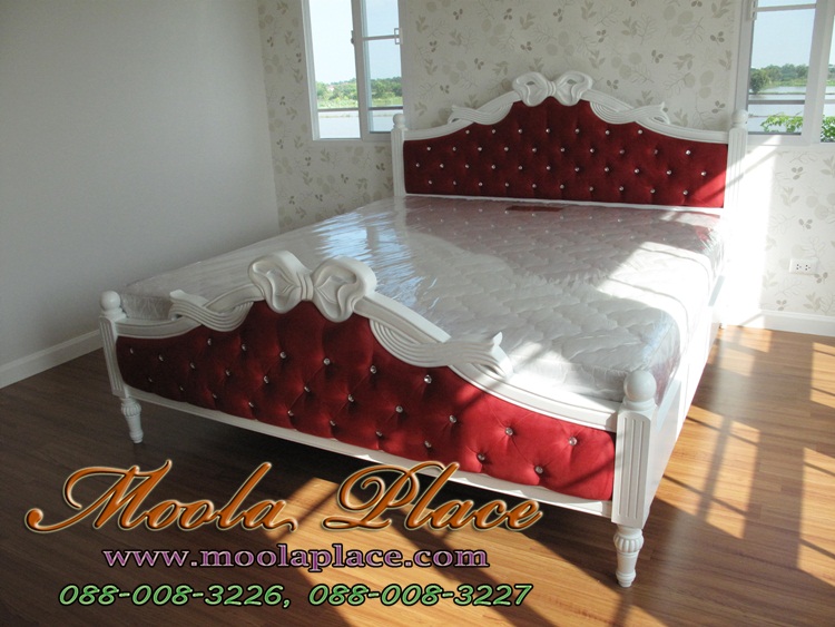 moola place เฟอร์นิเจอร์ เตียงนอนไม้สัก 