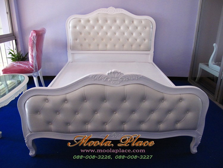 เตียงนอนสไตล์วินเทจหลุยส์ แต่งห้องนอน แบบเตียงสวยๆ เมืองนอก