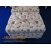 โซฟา Wing Chair สไตล์วินเทจ หุ้มผ้าลายดอก พร้อมที่วางเท้า ขนาด 1 ที่นั่ง สามารถเลือกเปลี่ยนลายผ้าได้