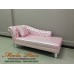 โซฟา Bed (Daybed) สไตล์วินเทจ ขากลึง ดึงกระดุม บุหนัง PU สามารถเปลี่ยนสีผ้าสีหนังและด้านแขนได้