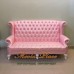 โซฟา Wing Chair ขนาด 180 ซม. ปีกโค้ง ขาสิงห์ ตอกหมุด สวยหรู