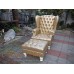 โซฟา Wing Chair 1 ที่นั่ง ขาสิงห์ พร้อมที่สตูลวางเท้า บุหนัง PU สามารถเปลี่ยนสีหนังหรือตัวผ้าได้