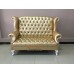 โซฟา Wing Chair ขนาด 150 ซม. ขาสิงห์ ปีกโค้ง ตอกหมุด สวยหรู บุหนัง  PU