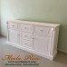 ตู้เก็บของเอนกประสงค์ / ชั้นวางทีวี สไตล์วินเทจ ขนาด 180x40x90 ซม.